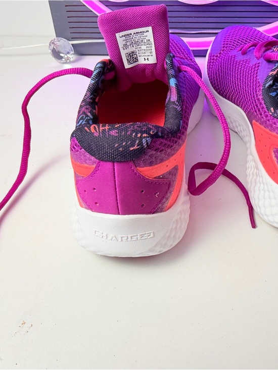 Under Armour Purple Athletic shoes. NWOT - Picture 6 of 7